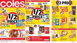 coles supermarket australiaColes Catalogue Valid from 27 April until 03 May2022coles supermarket [upl. by Anirda]