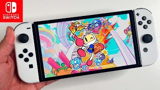 Super Bomberman R 2 Nintendo Switch Gameplay [upl. by Enyak849]