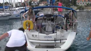 Sailing Adriatic Sea Croatia June 2014 Milna to Maslinica [upl. by Fia320]