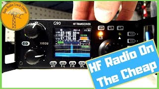 Xiegu G90 Portable SDR Amateur Radio Review Low Cost HF [upl. by Aimit]