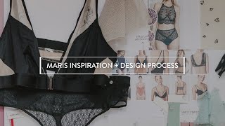 Maris DIY Bralette  Panty The Inspiration  Design Process IG Live Repost [upl. by Vincenz586]