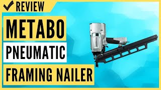 Metabo HPT NR83A5 Pneumatic Framing Nailer Review [upl. by Segroeg]