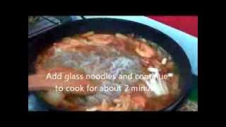 Thai Tom Yum Soup Noodles Recipe [upl. by Atterahs575]