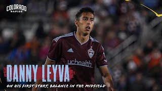 Danny Leyva reflects on his first start at home balance in midfield [upl. by Asi]