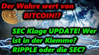 Der Realisierte Preis von Bitcoin💥 Ripple vs SEC die Offenlegungen Wer ist in der Klemme🤔 [upl. by Akemat]