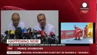 Schumacher still in danger  press conference recorded live feed [upl. by Moureaux309]