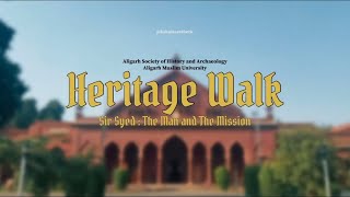 Heritage walk  AMU Campus  Sir syed Ahmed khan [upl. by Rellia]