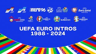 UEFA EURO Intros 19882024 [upl. by Esta112]