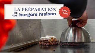 Les Burgers de Lucien  Les étapes de préparation de nos burgers maisons [upl. by Hsihsa]