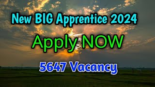 NEW BIG APPRENTICESHIP 2024 🔥🔥 Apply  5647 Posts  Assam  Northeast RituRajVlogsNR [upl. by Rotceh]