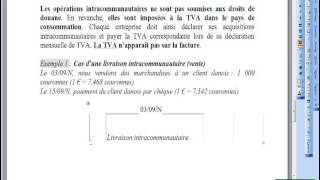 172 Exportations et opérations intracommunautaires [upl. by Aihsakal701]