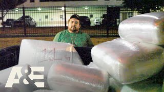 Massive 5 MILLION Dope Bust  Bordertown Laredo  AampE [upl. by Dnyletak370]