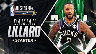 Best Plays From NBA AllStar Starter Damian Lillard  202324 NBA Season [upl. by Charley]