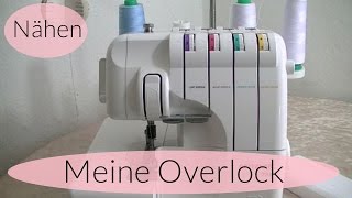 MEINE OVERLOCK I Gritzner 788 I Nähen lernen für Anfänger I Welche kaufen  Finola 2016  Deutsch [upl. by Red716]