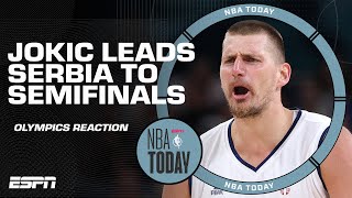 Men’s Quarterfinals Reaction Nikola Jokic is DOING MORE WITH LESS – Perk  NBA Today [upl. by Sokem522]