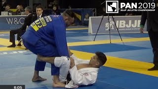 Matheus Gabriel VS Leonardo Saggioro  Pan Championship 2019 [upl. by Ylrevaw952]