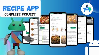 Recipes App Tutorial in Hindi  Complete Android Studio Project [upl. by Cole]