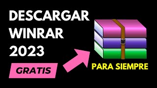 Cómo DESCARGAR e INSTALAR WINRAR FULL 2023 GRATIS [upl. by Dail]