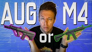 AUG or M416  Which is better after the latest AUG nerf  PUBG [upl. by Malia]