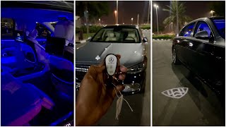 Maybach S680 night drive 😱🔥maybach s680 shorts [upl. by Ainirtak764]