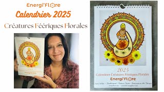 Calendrier 2025 Fées Fleurs by Energi’Flore 🧚‍♀️💐📅 [upl. by Todd]