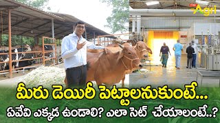 Dairy Farm Management  మీరు డెయిరీ పెట్టాలనుకుంటే ఏవేవి ఎక్కడ ఉండాలి ఎలా సెట్ చేయాలంటే ToneAgri [upl. by Wohlen]