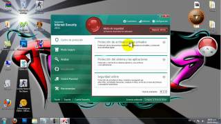 Tutorial  Descargar Kaspersky Internert Security 2011Full Español  skin  Llaves HD [upl. by Ynwat]