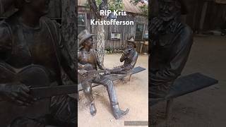 RIP kriskristofferson Luckenbach sundaymorning [upl. by Namrak]