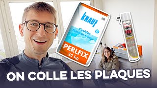 On colle les plaques au Perlfix et Rectavit Easy Fix [upl. by Diamond631]