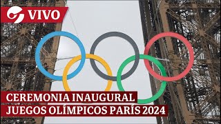 EN VIVO LA PREVIA DE LA APERTURA DE LOS JUEGOS OLÍMPICOS PARÍS 2024 [upl. by Strohl]