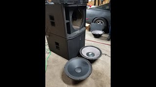 Sound Test Review of the EV ElectroVoice ELX118P 18quot Powered Subwoofer  ZLX12P [upl. by Esalb64]