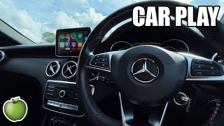 MERCEDES ACLASS APPLE CAR PLAY INSTALL [upl. by Acinemod501]