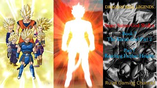 Super Saiyan God Shallot Super Saiyan Red Book 7 The Saiyan God Part2  Dragon Ball Legends Gameplay [upl. by Nelaf256]