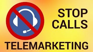 How to Stop Telemarketing Calls [upl. by Upshaw]