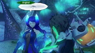 Xenoblade Chronicles 2  Choosing Brighid for Beneath the Aurora DLC Quest [upl. by Jarus562]