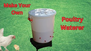 Creating Your Own DIY Chicken Waterer Our StepByStep Guide [upl. by Stannfield]