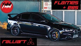 E85 TUNED RALLIART FLAMES  ROLLERS amp MORE [upl. by Capon]