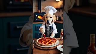 Cute Puppy Takes Revenge After Pizza Critique 🍕 Shorts [upl. by Auroora]