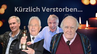 Traurige Nachrichten Diese 4 berühmten Prominenten sind verstorben [upl. by Scriven93]