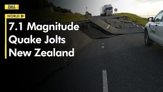 New Zealand Magnitude 71 earthquake strikes Kermadec Islands tsunami likely  World News [upl. by Xavier]