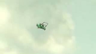 Flying lawnmower [upl. by Oleic]