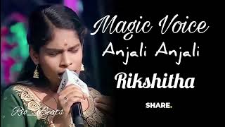 Anjali Anjali 🥰Magical voice from Rikshita🥲 [upl. by Salomie]