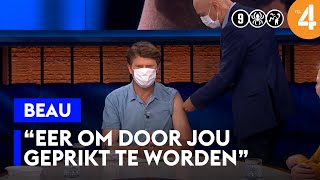 Beau wordt GEVACCINEERD door Ernst Kuipers  BEAU  RTL Talkshow [upl. by Wilkins]