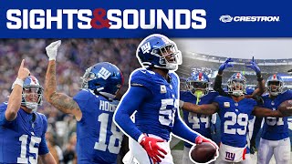 TOP Sights amp Sounds from WIN over Patriots Week 12  New York Giants [upl. by Eng184]