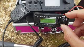 Mini qrp transceiver uSDR SDR qrp sota [upl. by Marie-Ann454]