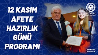 “Silivri Afetlere Hazır mı” Temalı 12 Kasım Afete Hazırlık Günü Programı [upl. by Esahc]