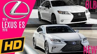 2015  2016 Lexus ES Design Changes [upl. by Renee]