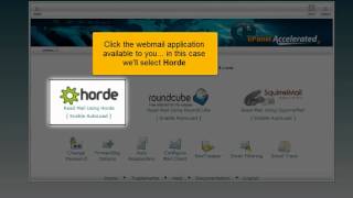 HostMetro  cPanel  How to access Webmail [upl. by Oirifrop]