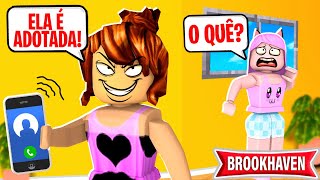 Roblox  DESCOBRI UM SEGREDO HISTÓRIA NO BROOKHAVEN [upl. by Luelle]