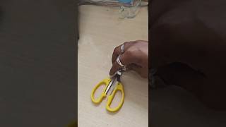 Random Throwing ✂️ 😂😂😂 fun random throwingthings trend trendingshorts viralvideo scissors [upl. by Elburr]